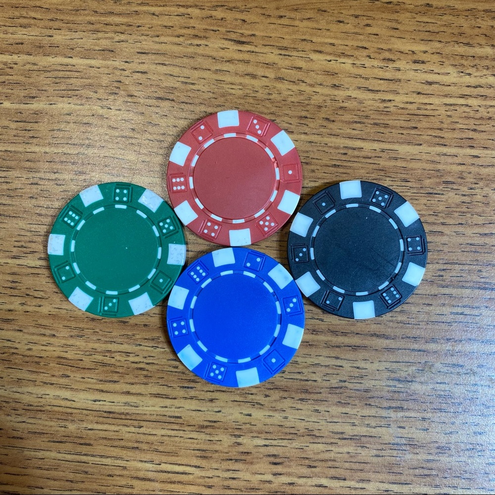 Poker Chips, set of 100